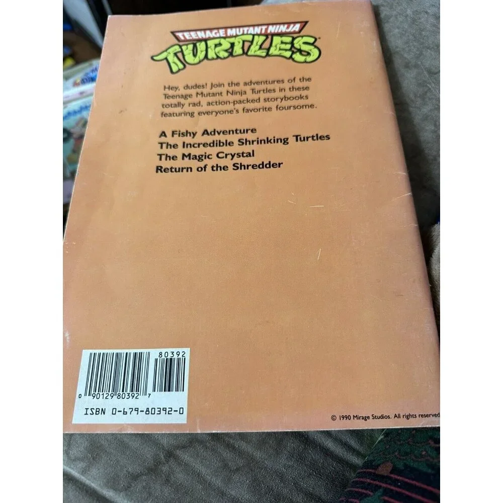 The‎ Magic Crystal A Storybook Adventure Teenage Mutant Ninja Turtles TMNT 1990